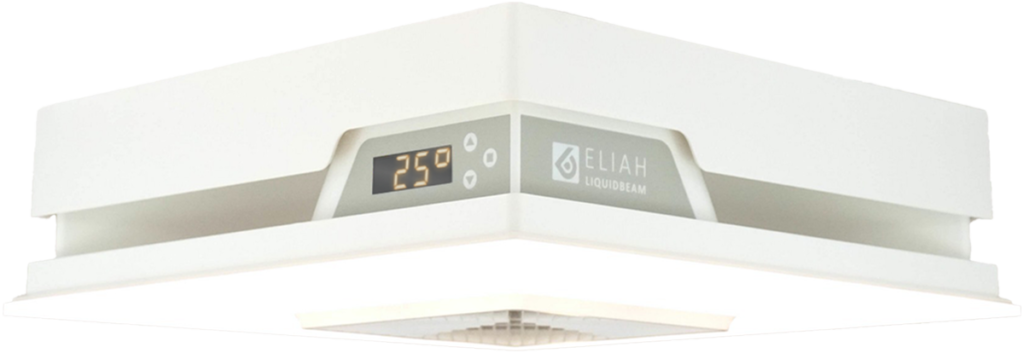 Wärmedeckenlampe ELIAH mit 25°C ohne Hintergrund